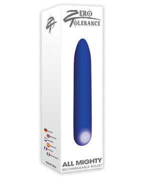 Zero Tolerance All Mighty Rechargeable Bullet - Blue