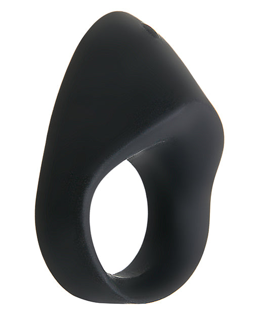 Zero Tolerance Night Rider Rechargeable Silicone Cock Ring - Black