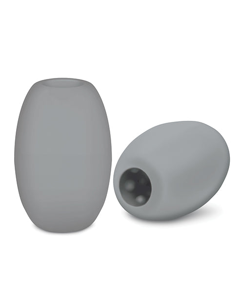 ZOLO Squeezable Mini Bubble Masturbator - Gray