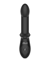 ZOLO P-Spot Beaded Silicone Rechargeable Anal Vibrator - Black