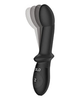 ZOLO P-Spot Beaded Silicone Rechargeable Anal Vibrator - Black